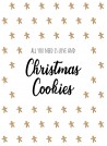 Grappige kerstkaart christmas cookies