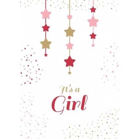 Geboortekaartje It's a girl