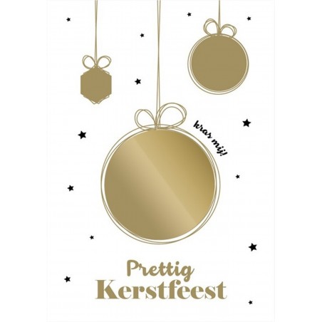 Maak je eigen Kerst kraskaart