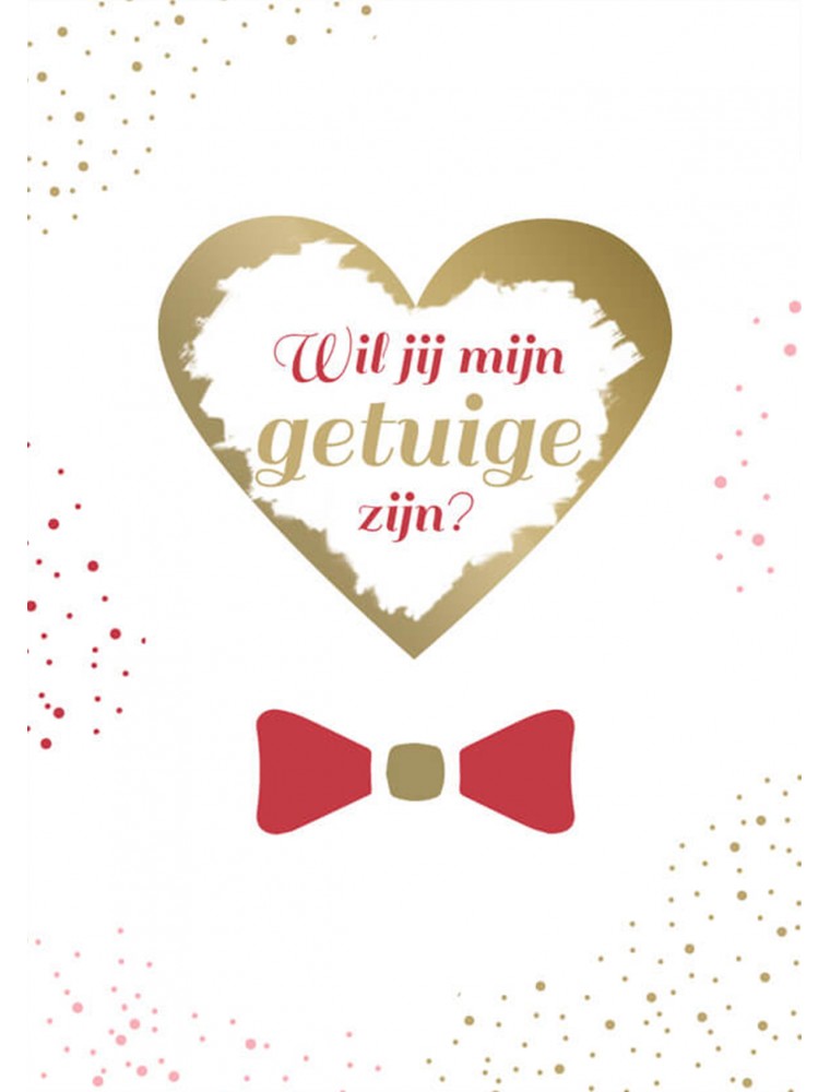 Getuige vragen kraskaart roze Getuige vragen kraskaart roze