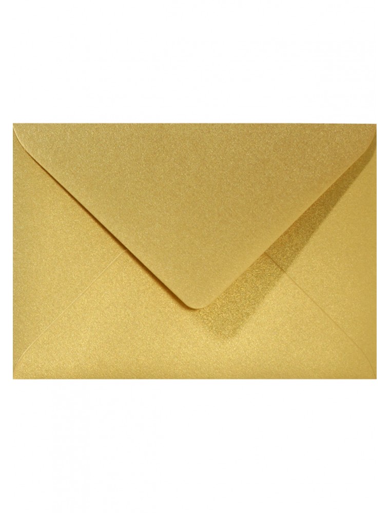 Luxe gouden envelop "Shiny gold"
