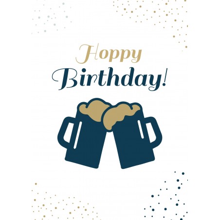 Pakket van 10: Hoppy Birthday verjaardagskaart