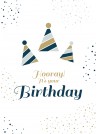 Pakket van 10: Verjaardagskaart hooray it's your birthday
