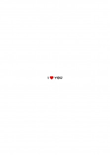 I love you - Valentijnskaart