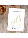 Verjaardagskaart whisky - Lacarta
