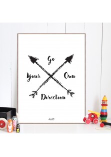 Poster "Go Your Own Direction"