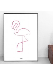 Poster "Flamingo"