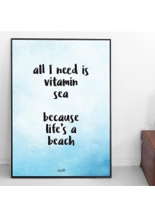 Poster "Vitamin Sea"