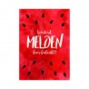 Bedankingskaart "Honderd Meloen"